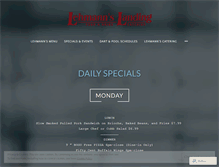 Tablet Screenshot of lehmannslanding.com